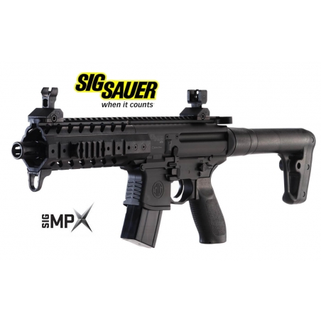 SIG SAUER MPX ASP CO2 cal. 4,5 mm | libera vendita | armeria Perugia PUNTOZERO | Italia