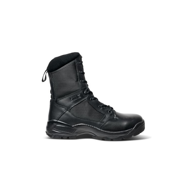 Anfibi neri da uniforme 5.11 Tactical modello ATAC 2.0 altezza 8 pollici (12391)