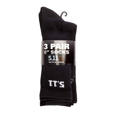 Calze 5.11 Tactical 6 pollici 3-Pack (50078) | PUNTOZERO | Perugia | 5.11 Italia | armeria