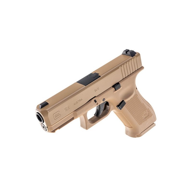 Umarex Glock 19X CO2 cal. 4,5 mm 18 BB (380278) | Bignami | libera vendita | pistola | armeria | Perugia