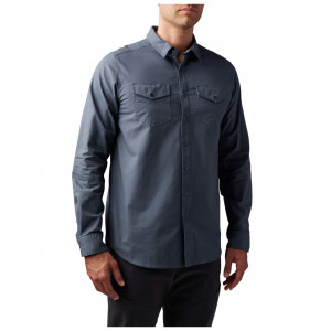 5.11 Tactical camicia Gunner Solid Long Sleeve Shirt (72533) | maniche lunghe cotone | autunno | Italia