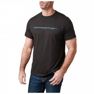 5.11 Tactical T-SHIRT Thin Blue Line Minimalist Tee (76251) | maglietta | edizione limitata 2021 | Italia | PUNTOZERO