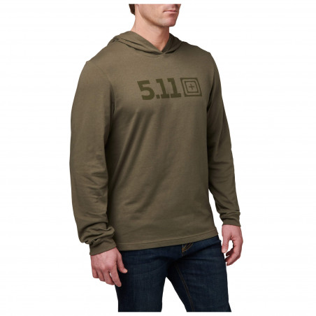 5.11 Tactical Hooded Long Sleeve Tee (76165) | felpa | estate | ITA | Perugia | PUNTOZERO