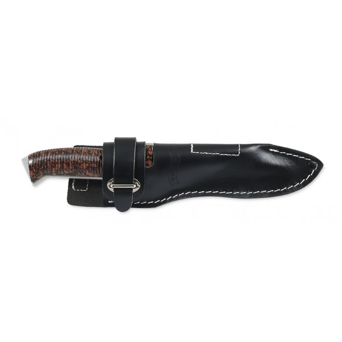 Coltello a lama fissa Walther P38 con fodero in pelle