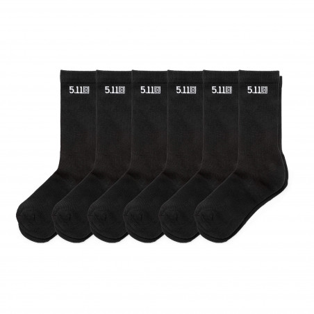 Calze 5.11 Tactical Duty Ready Crew, confezione da 6 paia. Perugia PuntoZero