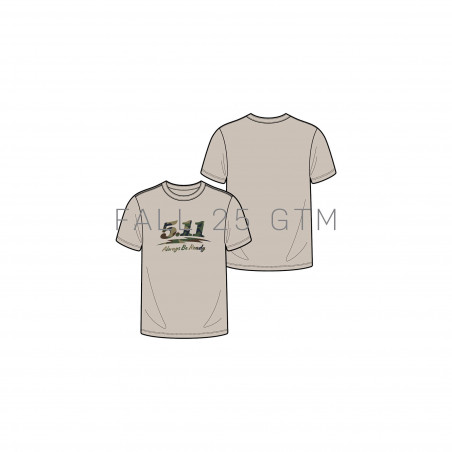 5.11 Tactical T-SHIRT Woodland Moto Logo Tee (76166AKK) | maglietta | Perugia | Italia | PUNTOZERO